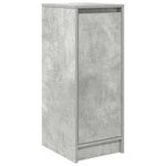 Skoskap Betonggrå 29,5X34X76 Cm Sponplate