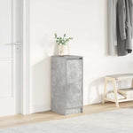 Skoskap Betonggrå 29,5X34X76 Cm Sponplate