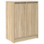Skoskap Sonoma Eik 57X34X76 Cm Sponplate