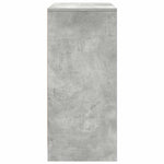 Skoskap Betonggrå 57X34X76 Cm Sponplate