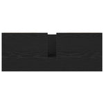 Servantskap Med Skuffer Svart Eik 90X34,5X60 Cm