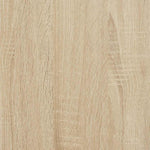 Baderoms Veggskap Med Speil Sonoma Eik 60X21X60 Cm