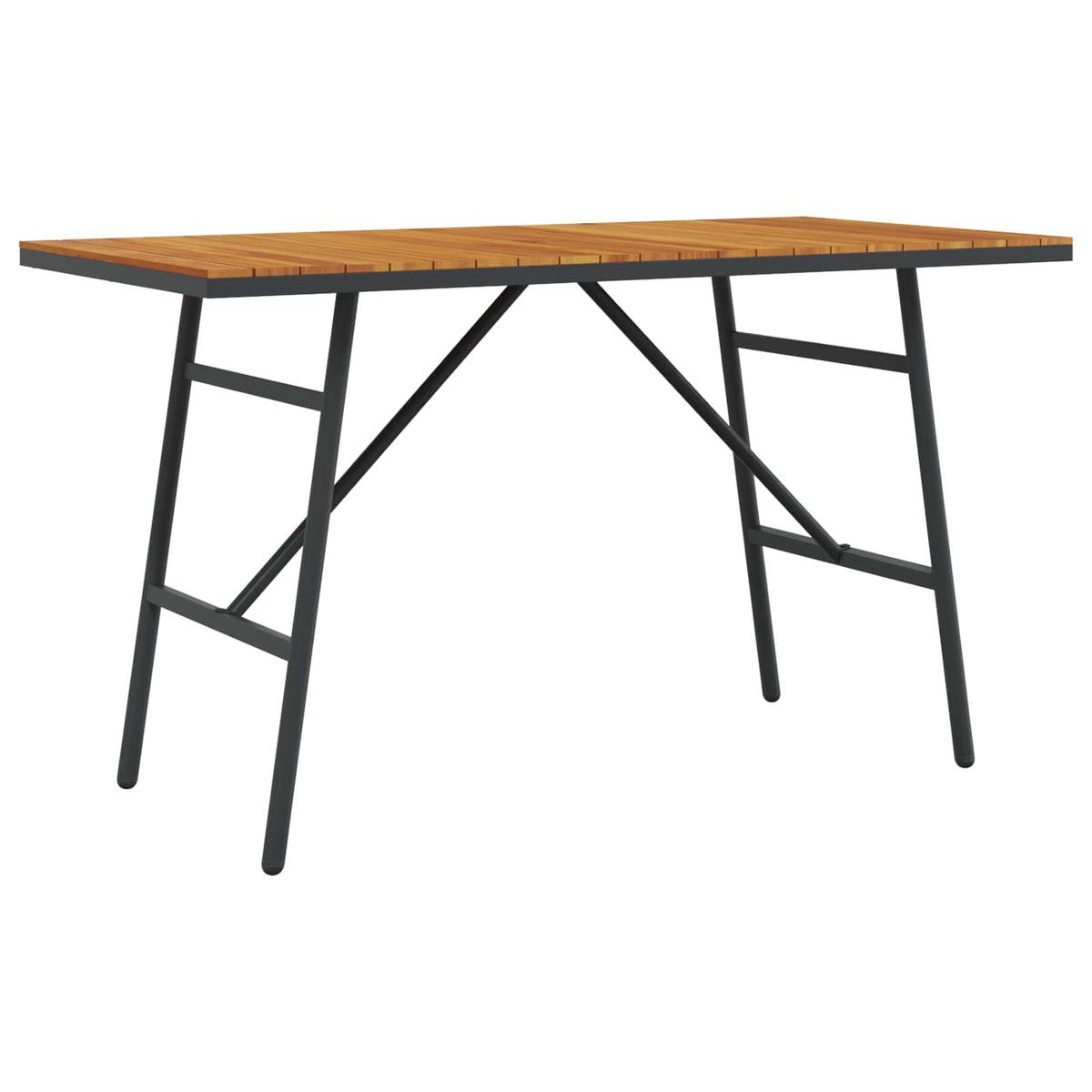 Spisebord Brun 110 X 55 X 61,5 Cm Solid Akasietre