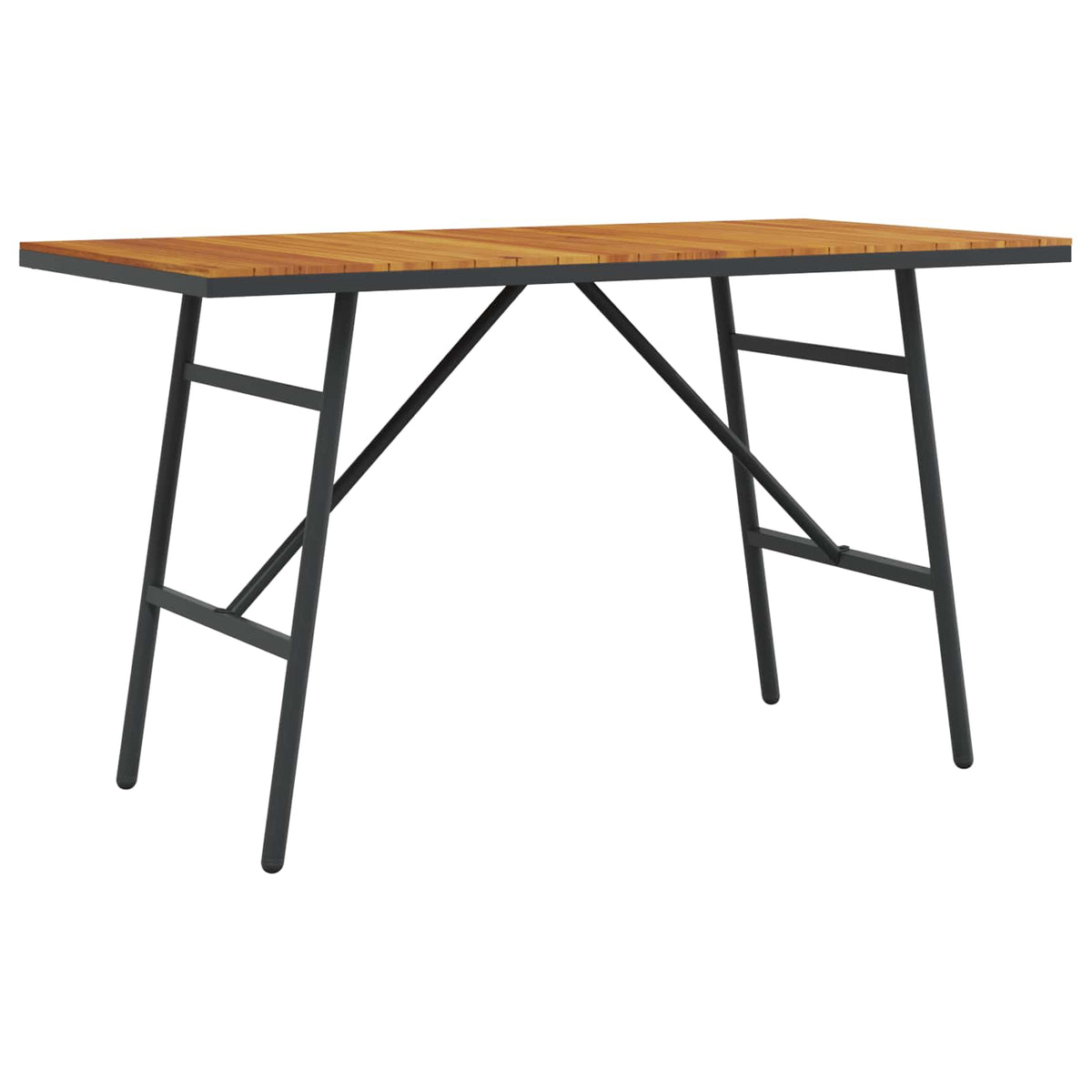 Spisebord Brun 110 X 55 X 61,5 Cm Solid Akasietre