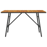 Spisebord Brun 110 X 55 X 61,5 Cm Solid Akasietre