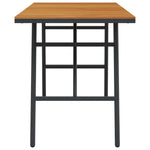 Spisebord Brun 110 X 55 X 61,5 Cm Solid Akasietre