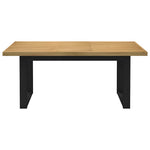 Spisebord Noain U-Formede Ben 180X90X75 Cm Heltre Furu