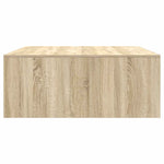 Salongbord Med Skuffer Sonoma Eik 100X100X40 Cm