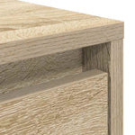 Salongbord Med Skuffer Sonoma Eik 100X100X40 Cm