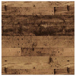 Salongbord Med Skuffer Gammelt Tre 100X100X40 Cm