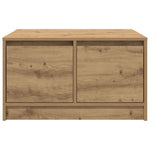 Salongbord Med Skuffer Artisan Eik 70,5X70X40 Cm