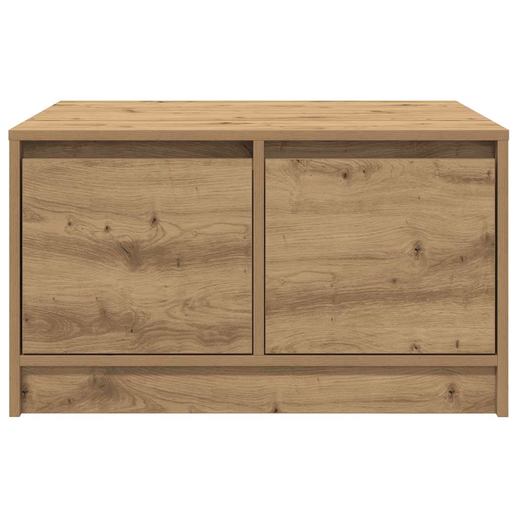 Salongbord Med Skuffer Artisan Eik 70,5X70X40 Cm