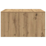 Salongbord Med Skuffer Artisan Eik 70,5X70X40 Cm