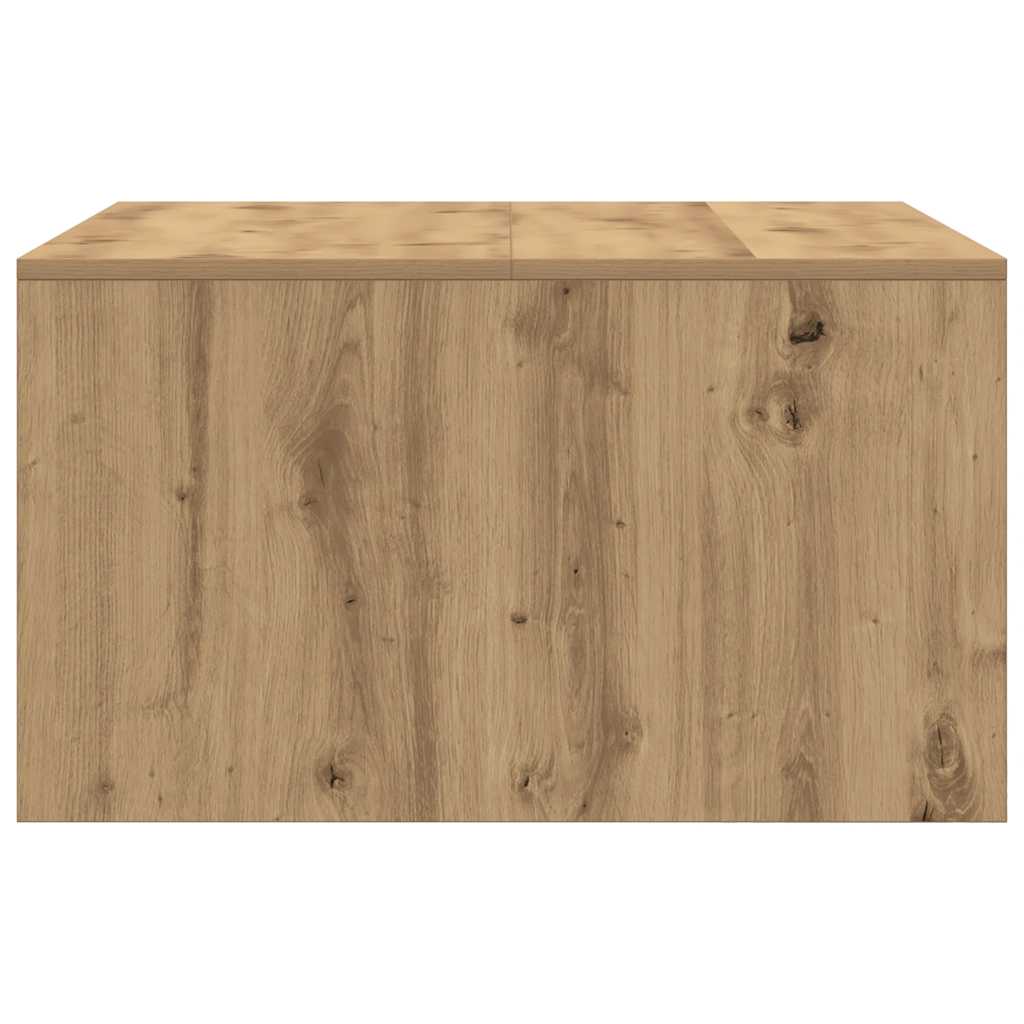 Salongbord Med Skuffer Artisan Eik 70,5X70X40 Cm