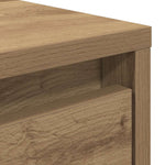 Salongbord Med Skuffer Artisan Eik 70,5X70X40 Cm