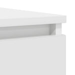 Skjenk Med Skuffer Hvit 100,5X35X76 Cm Konstruert Tre