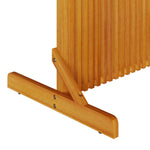 Personvernsvegg Brun 79,5 X 50 X 110 Cm Solid Akasietre