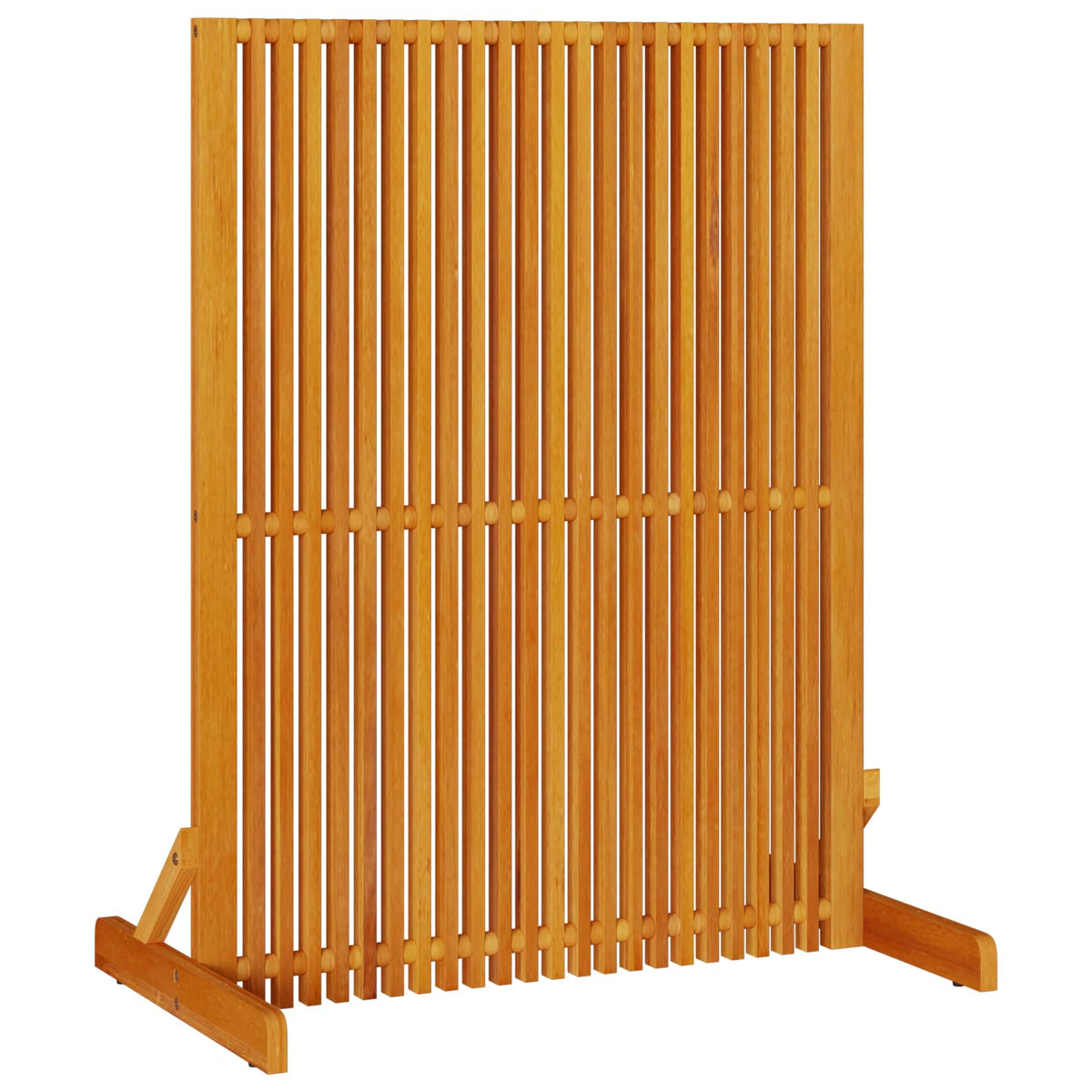 Personvernsvegg Brun 79,5 X 50 X 110 Cm Solid Akasietre