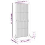 Personvernskjerm Innendørs/Utendørs 180,5 Cm Heltre Akasie