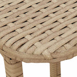 Sammenleggbart Hagebord Beige 90X51X75 Cm Polyrotting