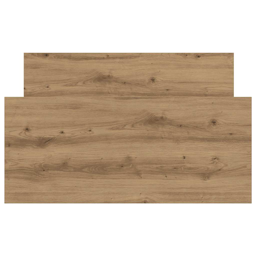 Sengeramme Uten Madrass Artisan Eik 90X190 Cm Konstruert Tre