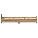 Sengeramme Uten Madrass Artisan Eik 90X190 Cm Konstruert Tre