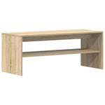 Tv-Benk Sonoma Eik 100X40X40 Cm Sponplate