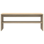 Tv-Benk Sonoma Eik 100X40X40 Cm Sponplate