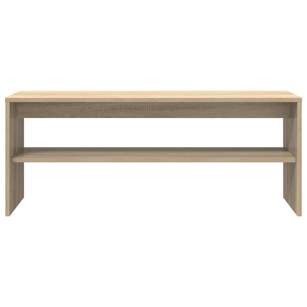 Tv-Benk Sonoma Eik 100X40X40 Cm Sponplate