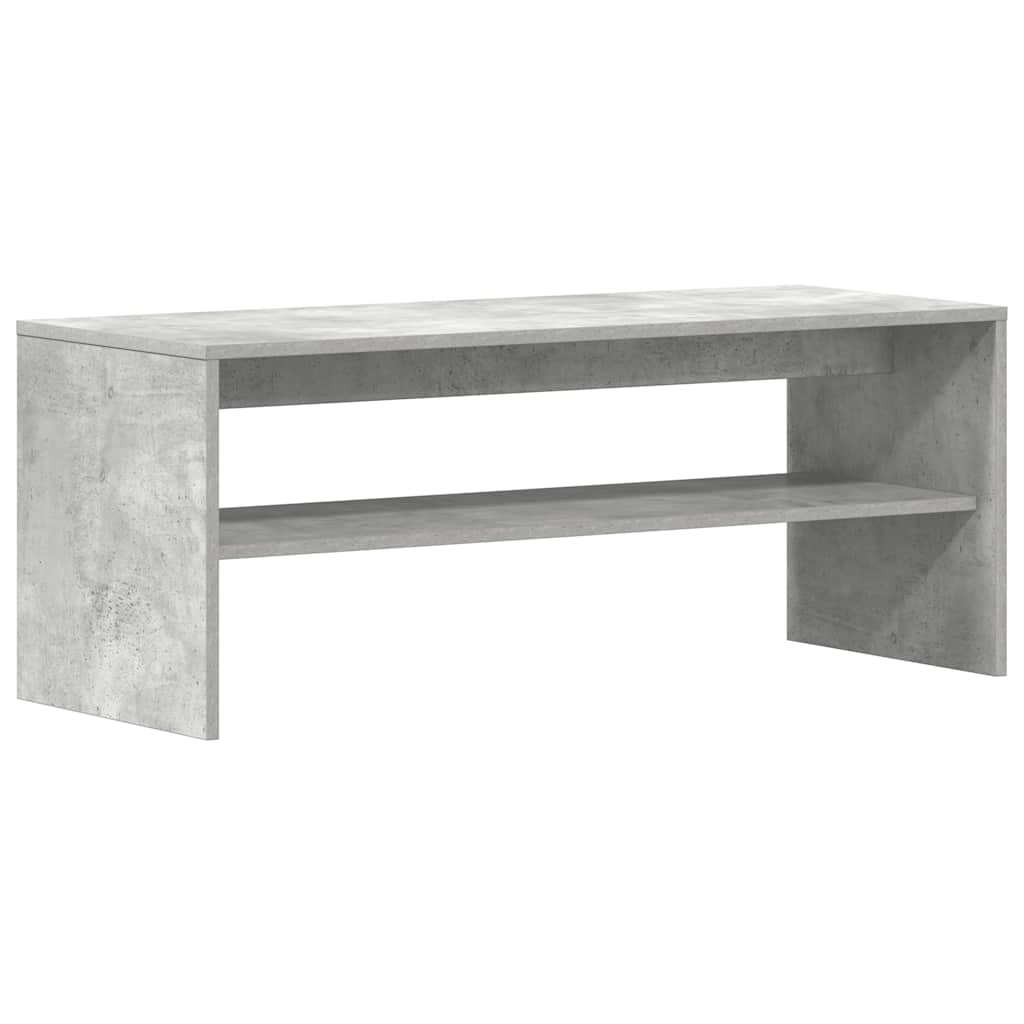 Tv-Benk Betonggrå 100X40X40 Cm Sponplate