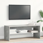 Tv-Benk Betonggrå 100X40X40 Cm Sponplate