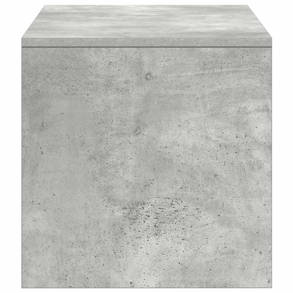 Tv-Benk Betonggrå 100X40X40 Cm Sponplate