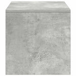 Tv-Benk Betonggrå 100X40X40 Cm Sponplate