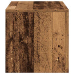 Tv-Benk Gammelt Tre 100X40X40 Cm Konstruert Tre
