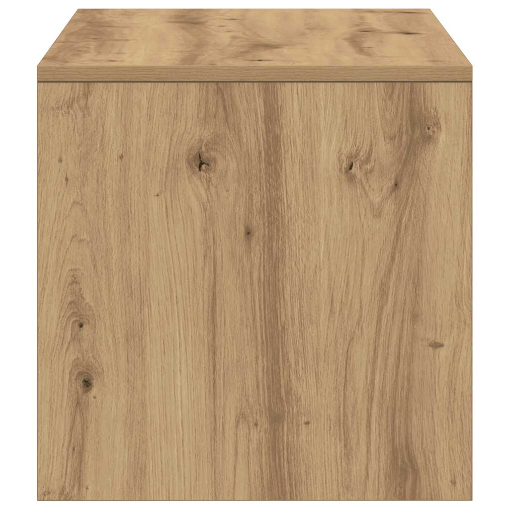 Tv-Benk Artisan Eik 100X40X40 Cm Konstruert Tre