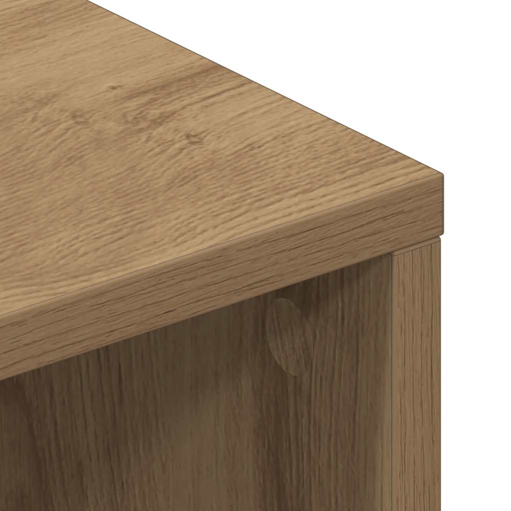 Tv-Benk Artisan Eik 100X40X40 Cm Konstruert Tre