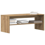 Tv-Benk Artisan Eik 100X40X40 Cm Konstruert Tre