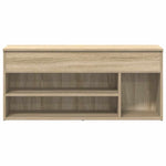 Skobenk Sonoma Eik 102X30,5X45 Cm Konstruert Tre