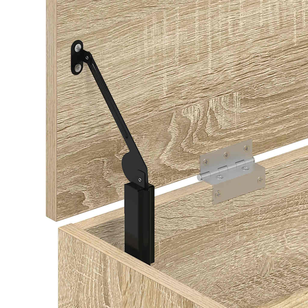 Skobenk Sonoma Eik 102X30,5X45 Cm Konstruert Tre