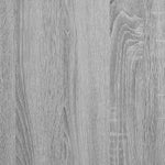 Skobenk Grå Sonoma 102X30,5X45 Cm Konstruert Tre