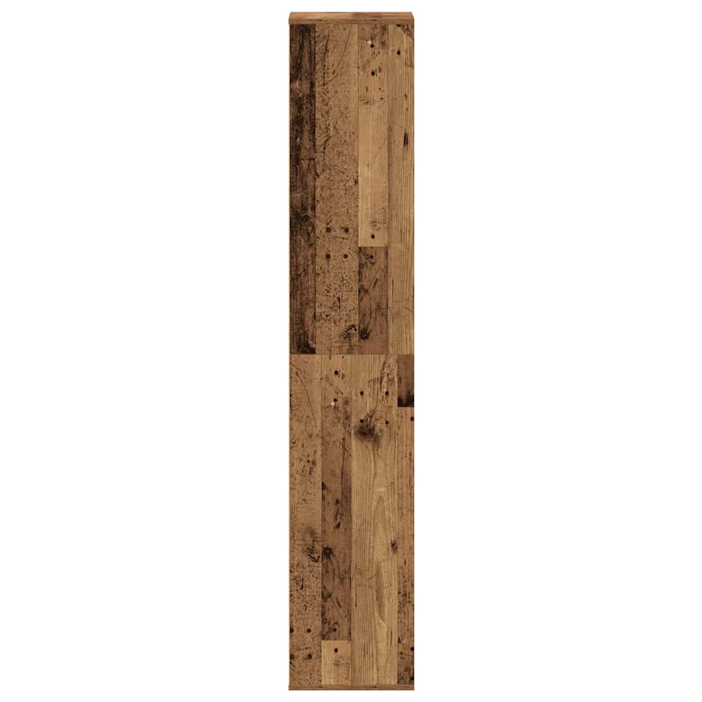 Skoskap Gammelt Tre 54X34X183 Cm Konstruert Tre