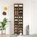 Skohylle Artisan Eik 54X34X183 Cm Konstruert Tre