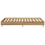 Sengeramme Uten Madrass Artisan Eik 135X190Cm Konstruert Tre