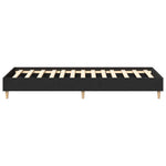 Sengeramme Uten Madrass Svart 90X190 Cm Konstruert Tre
