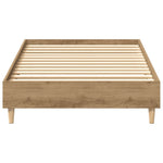 Sengeramme Uten Madrass Artisan Eik 90X190 Cm Konstruert Tre
