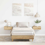 Sengeramme Uten Madrass Artisan Eik 90X190 Cm Konstruert Tre