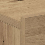 Flytende Nattbord Artisan Eik 40X32X15 Cm Konstruert Tre