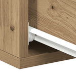 Flytende Nattbord Artisan Eik 40X32X15 Cm Konstruert Tre