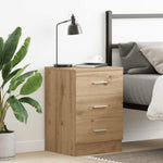 Nattbord Artisan Eik 38X35X55 Cm Konstruert Tre