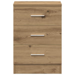 Nattbord 2 Stk Artisan Eik 38X35X55 Cm Konstruert Tre